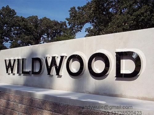 chữ nổi inox trắng 3