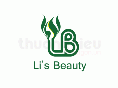 logo mỹ phẩm LB