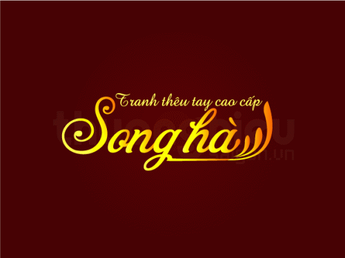 logo TRANH THÊU TAY SONG HÀ