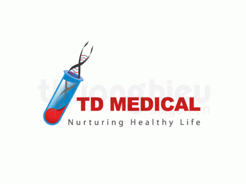 logo thiết bị y tế TD MEDICAL